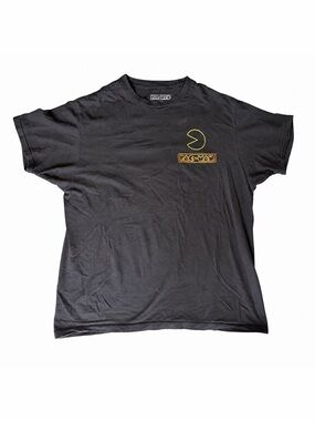 PAC-MAN Black Retro Arcade Graphic T-Shirt Men’s Large